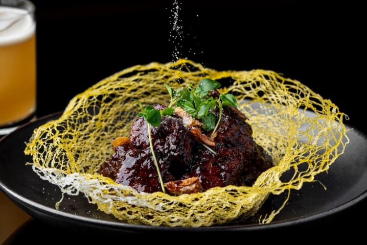 Black pepper beef tenderloin