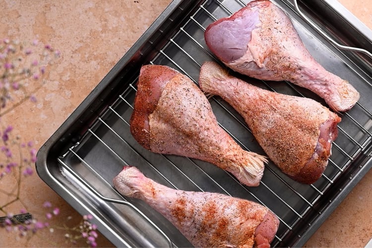 Turkey legs are better to roast vs. bake in the oven: