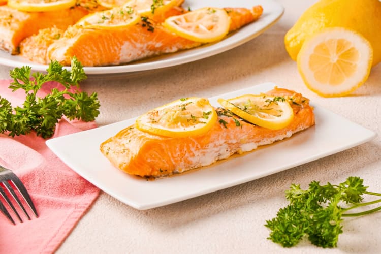 Lemon pepper salmon