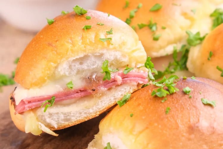 Some beef sandwiches.