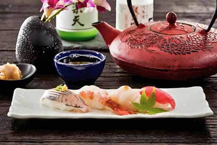 Share some sashimi at this romantic restaurant in Dallas