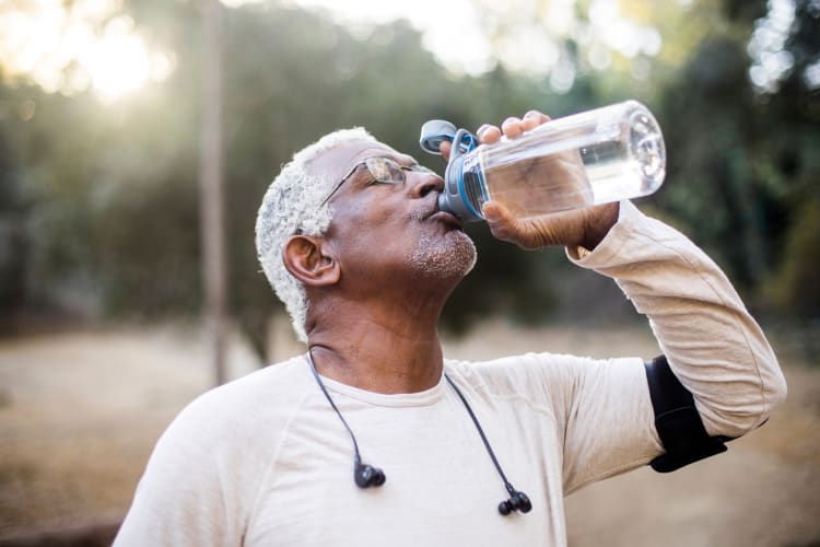 Drinking water is one of the most important self-care activities