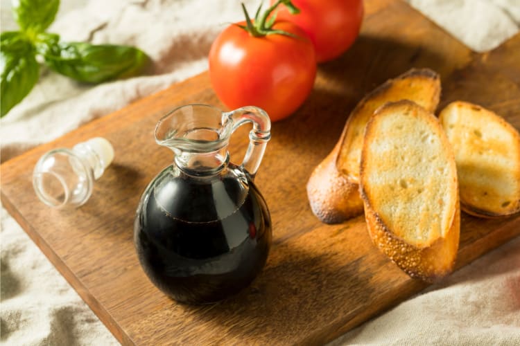 Balsamic vinegar can be used as a soy sacue substitute