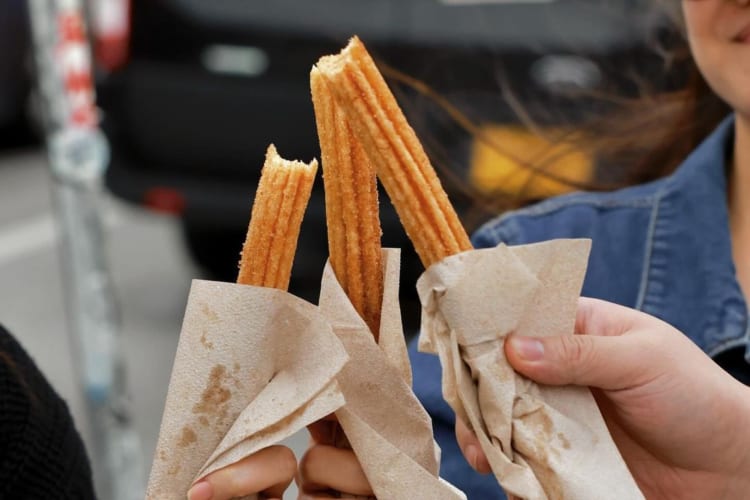 Enjoy a Cinnabon footlong churro for a sweet Subway breakfast