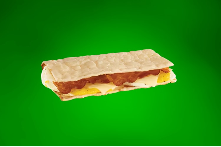 Bacon egg and cheese is a tasty Subway breakfast