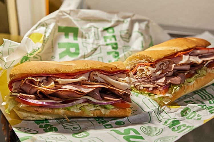 The Feast is a great Subway secret menu item to share
