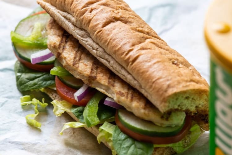 Autumn Roasted Chicken Sub is a savory sub fro the Subway secret menu