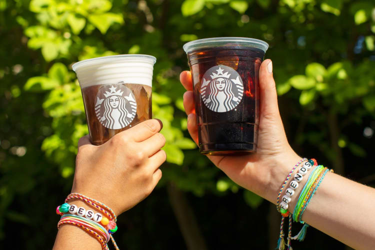 Order sugar-free Starbucks drinks 