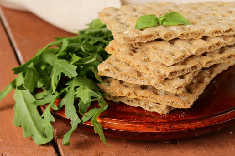 Knäckebröd is a Swedish food perfect for snacking