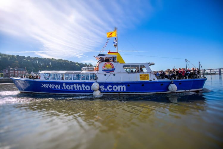 Spend time together on scenic Forth Boat Tours, one of the most popular team building activities in Edinburgh. 