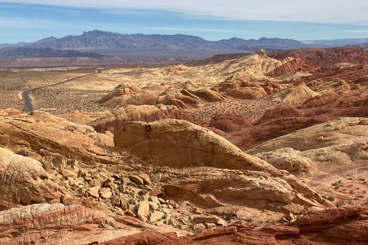 Valley of Fire State Park is a beautiful place to go for team building activities in Las Vegas