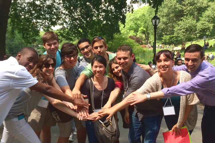 A scavenger hunt is a fun team building activity in San Francisco