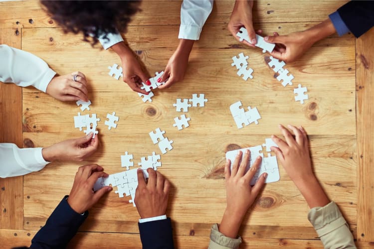 The Barter Puzzle is a fun team building game