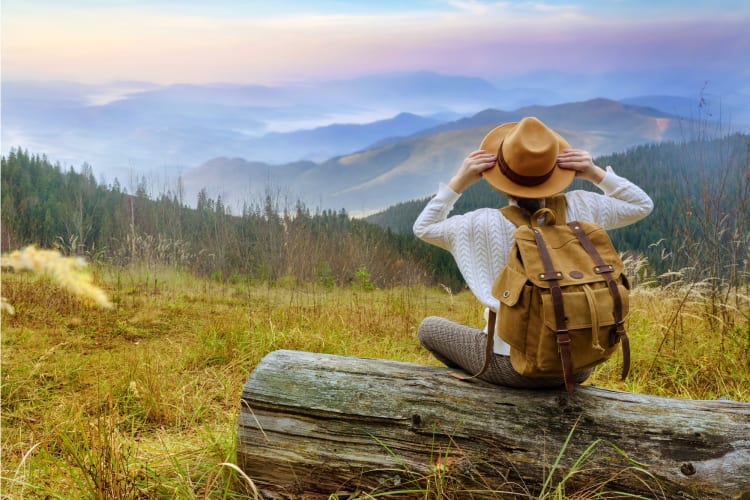 Travelling must be a thing you do before 40