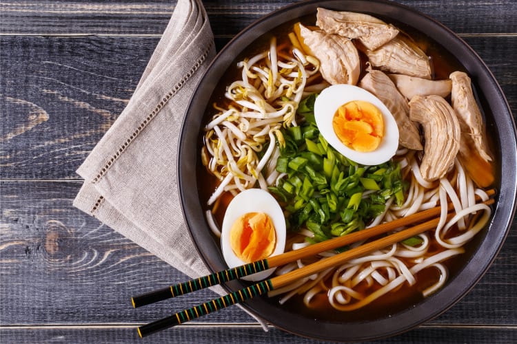 Traditional ramen