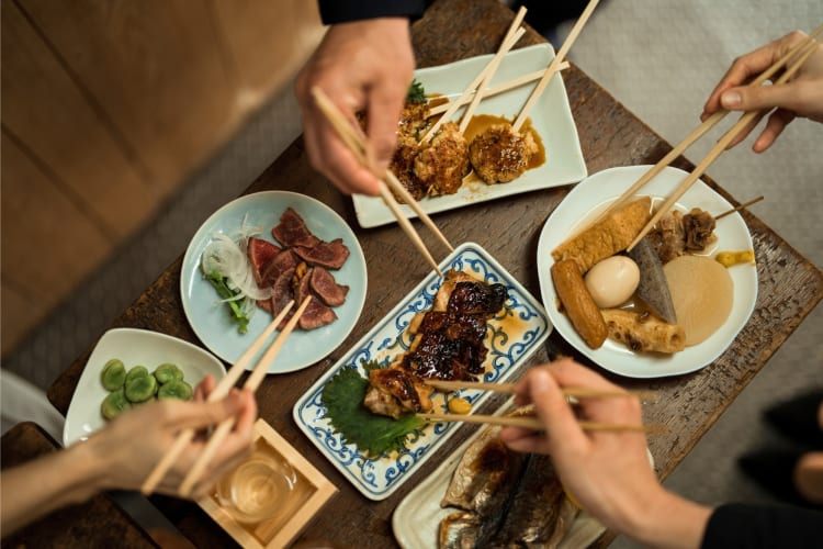 Izakaya food