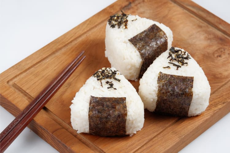 Onigiri is a popular Tokyo food