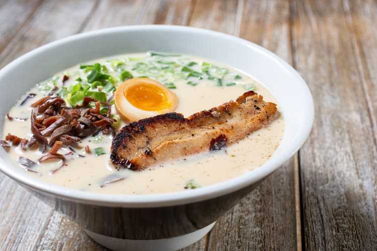 Tonkatsu ramen bowl