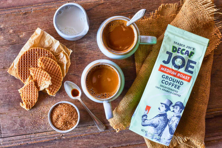 Decaf Joe medium roast coffee