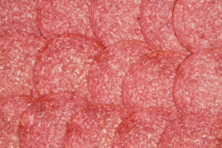 Genoa is a pipular type of salami