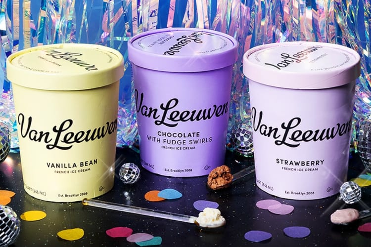 Popular Van Leeuwen ice cream flavors