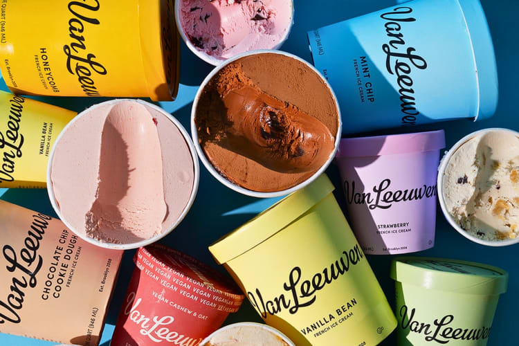 Van Leeuwen ice cream flavors can be dairy-free