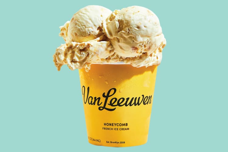 Honeycomb is an original Van Leeuwen ice cream flavor