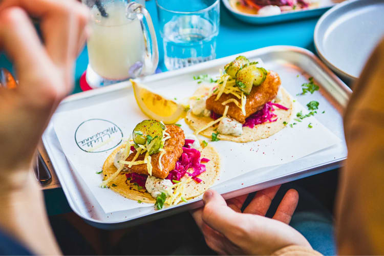 Enjoy some tacos at this vegan restaurant in London