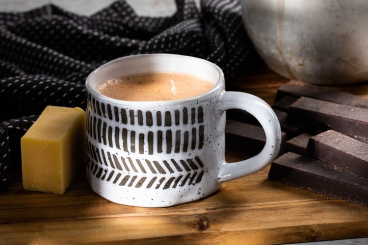 Hot chocolate and cheese is a sweet weird food combo