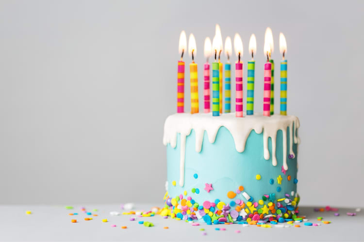 Birthday cake is a far cry from the intentions of those who invented cake
