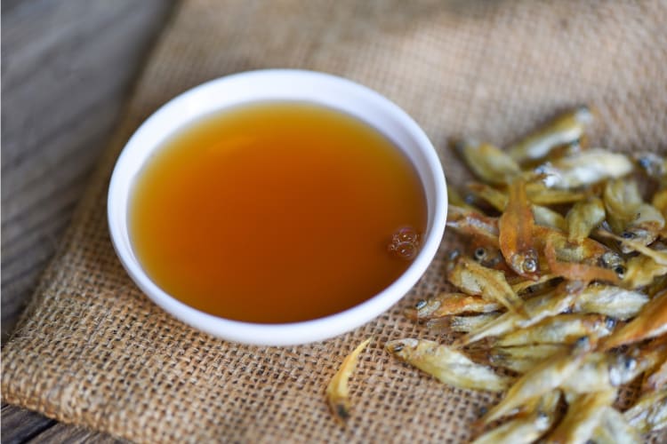 Fish sauce in a bowl