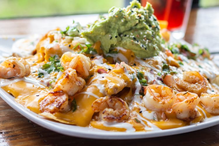 shrimp nachos