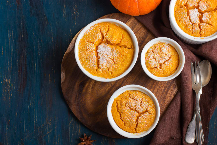 pumpkin souffles