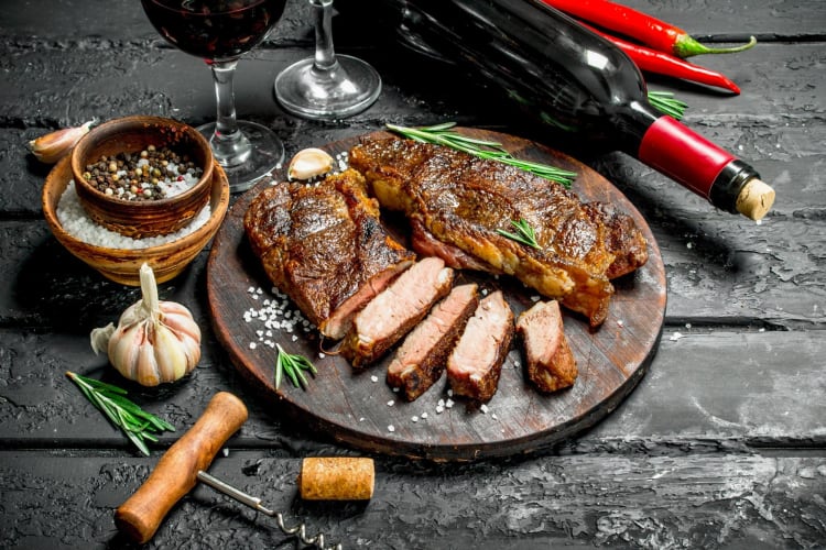 pairing the best wine with steak