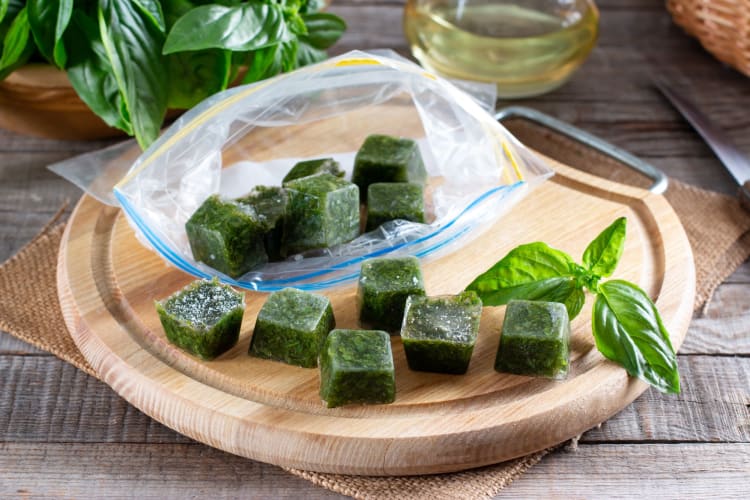 Have you found yourself wondering whether you can freeze basil?