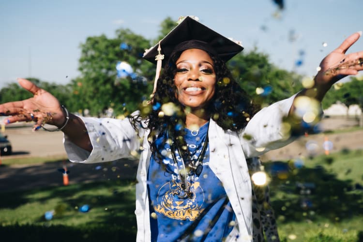 Fun Graduation Gift Idea - Water Bottle Full of Quarters - One