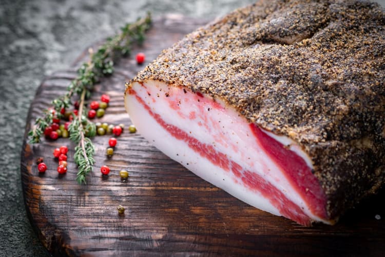 Guanciale – one ingredient, two dishes