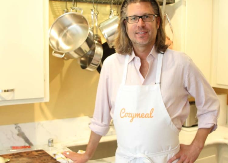 Chef James in his kitchen