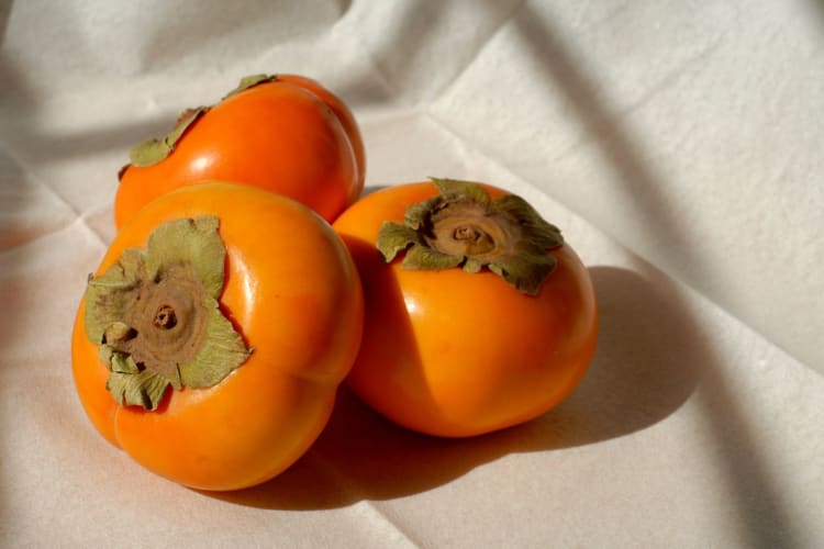 persimmons