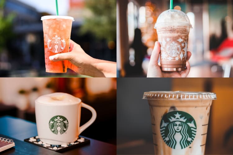 You can find unique drinks on the Starbucks secret menu