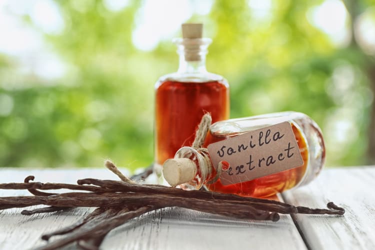 Where does vanilla flavoring come from?