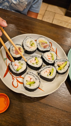 Sushi Rolls Two Ways Review Photo from Online Cooking Class 4
