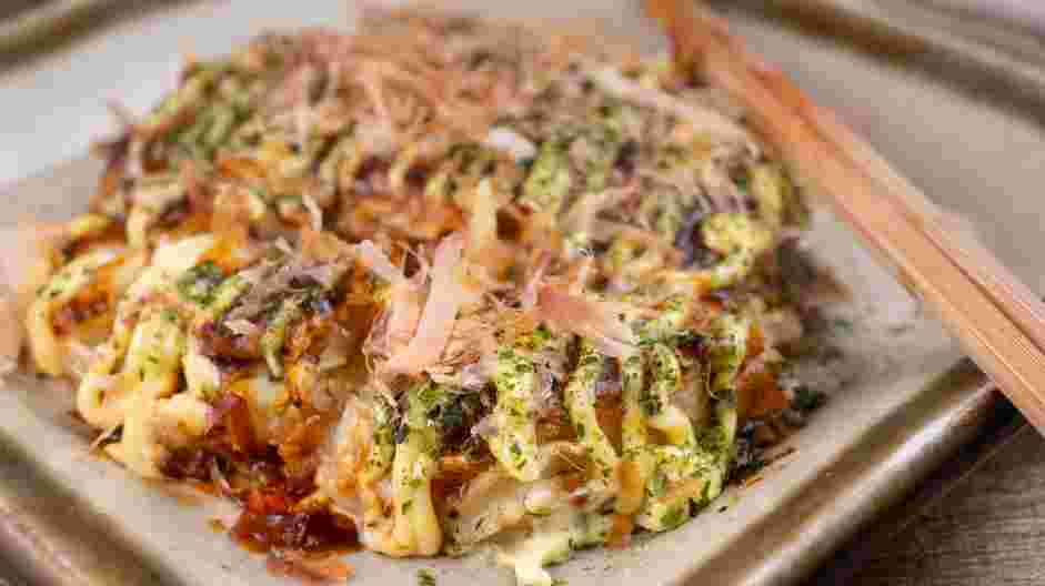 Okonomiyaki Sauce Recipe: Serve drizzled on top or alongside okonomiyaki for dipping.