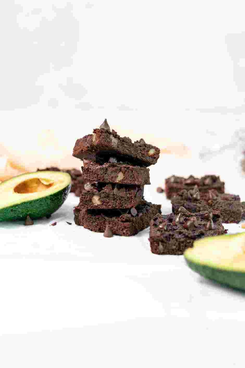 Avocado Brownies Recipe: Let cool for 30 minutes and plastic wrap.