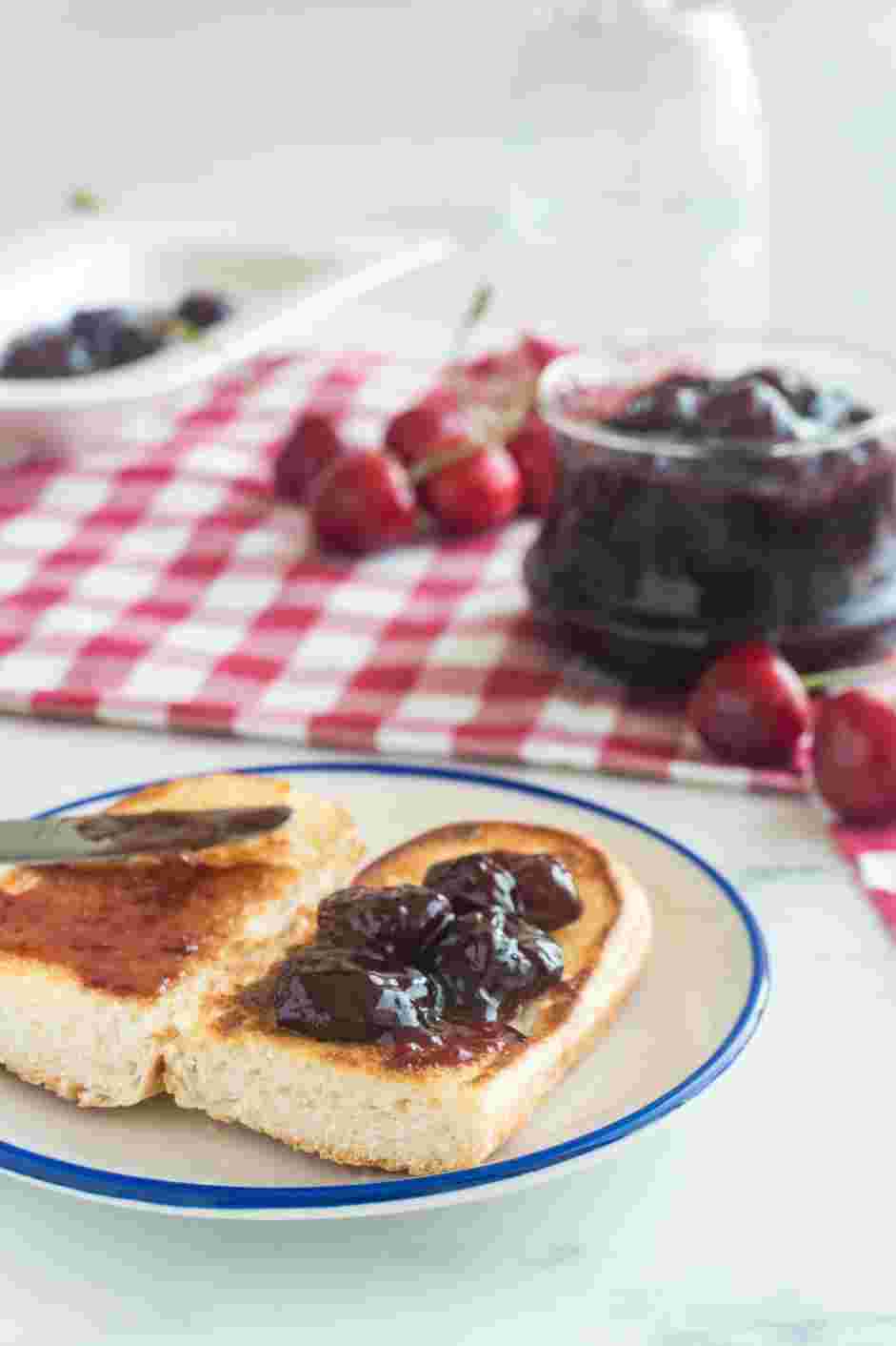 Candied Cherries Recipe: Use the candied cherries to top toast or English muffins, spoon over vanilla ice cream or use in cocktails.