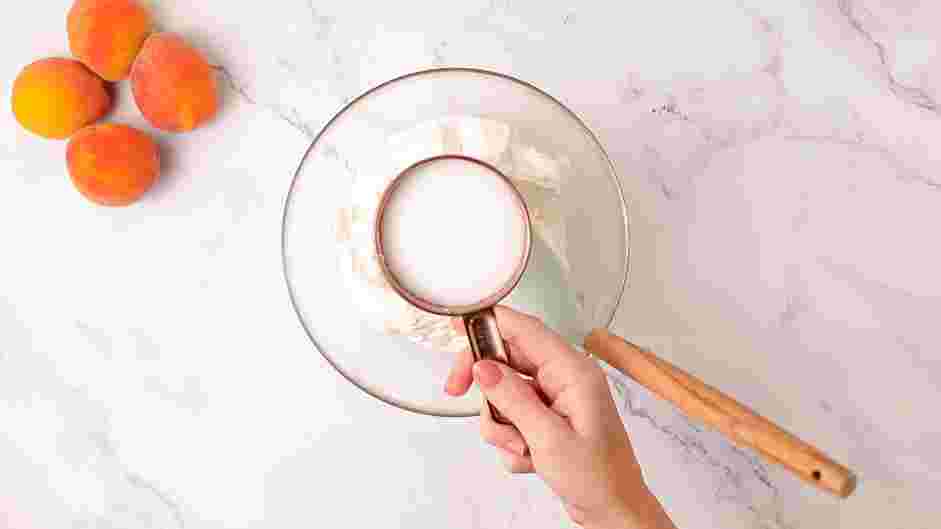 Peach Cobbler Cheesecake Recipe: Preheat the oven to 325°F.