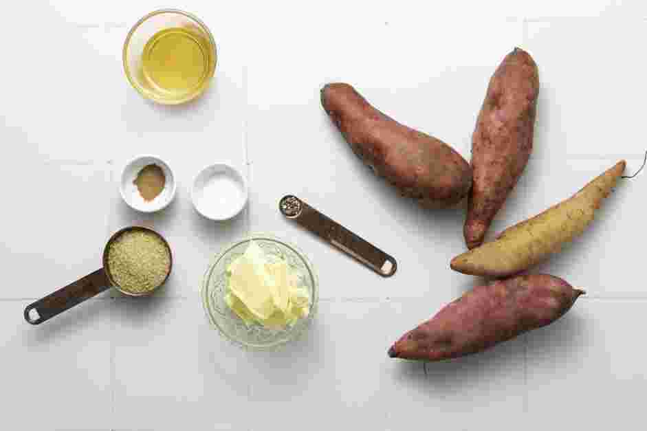 Brown Sugar Sweet Potatoes Recipe: Preheat oven to 400&deg;F.