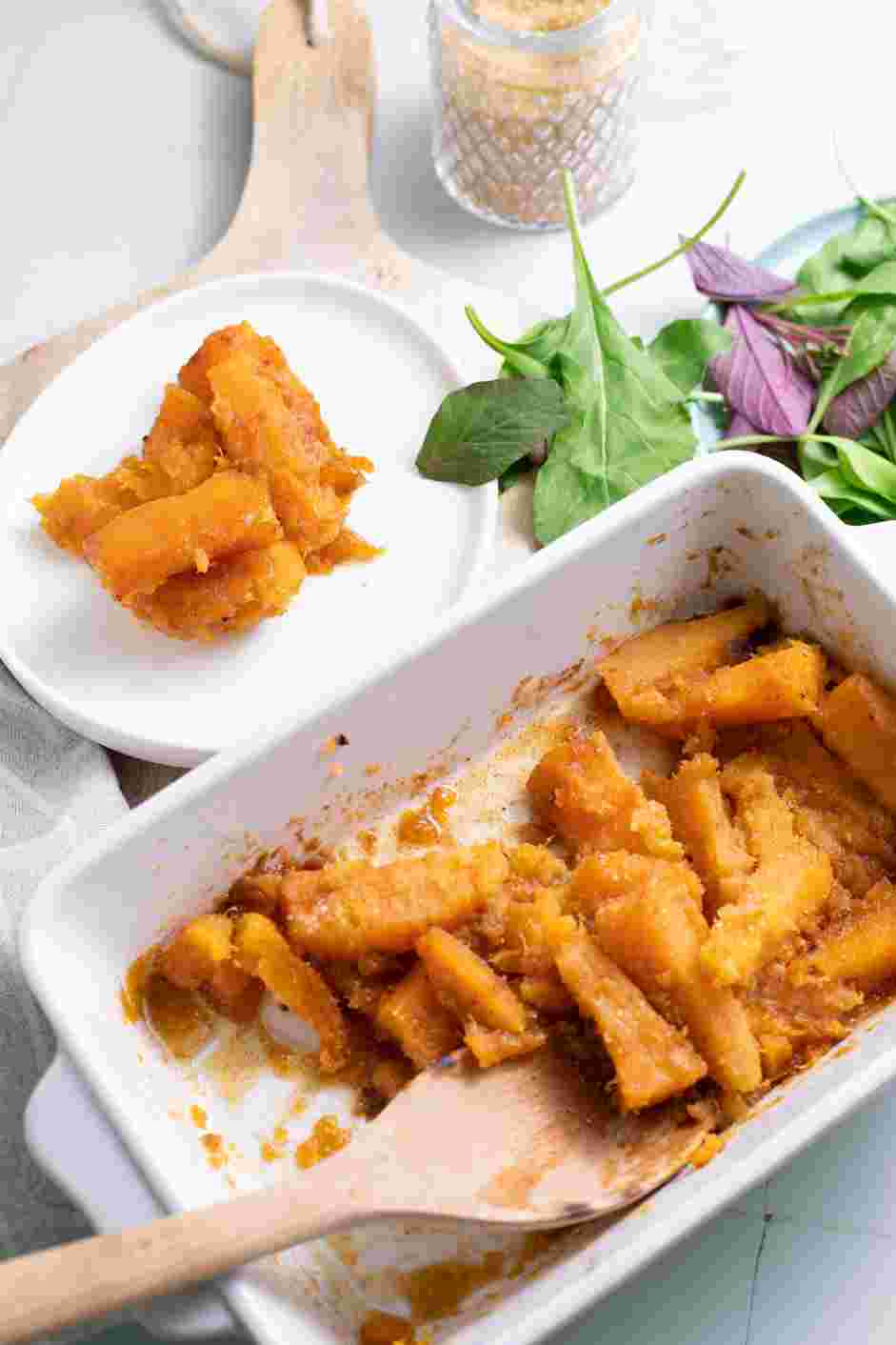 Brown Sugar Sweet Potatoes Recipe: Enjoy warm as a side to any meal.