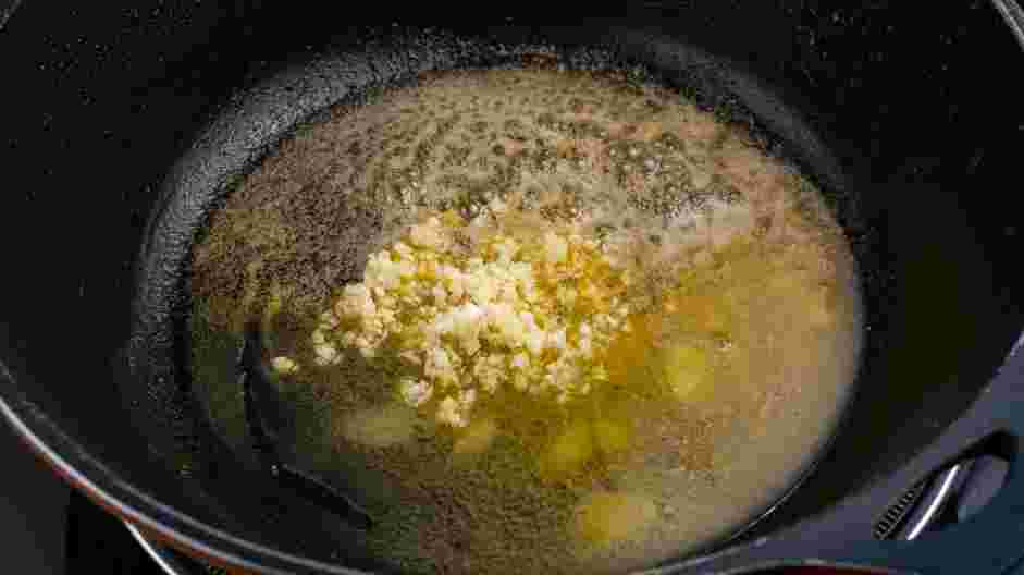 Cajun Chicken Alfredo Recipe: Melt the butter.