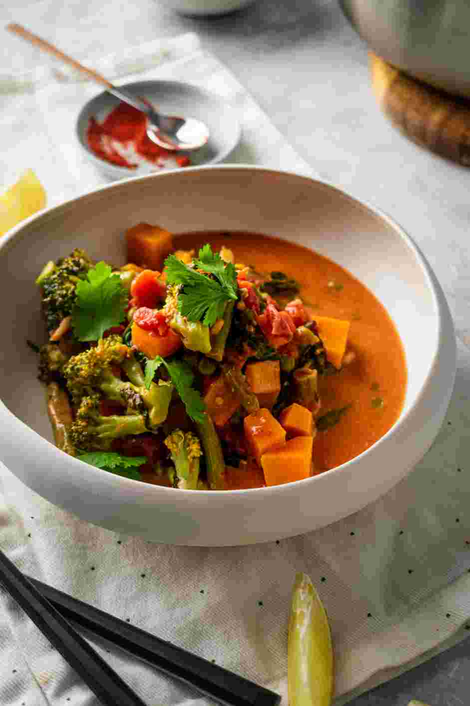 Vegan Tikka Masala Recipe: Garnish with fresh cilantro
and enjoy!